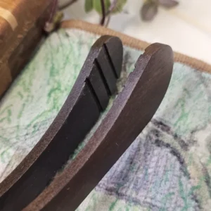 Чайний пінцет бамбуковий темний вигнутий №3