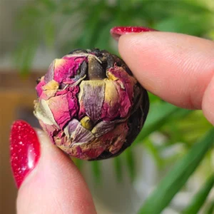 Квітковий чай 120г 18 кульок Перлини дракона, подарункова№39