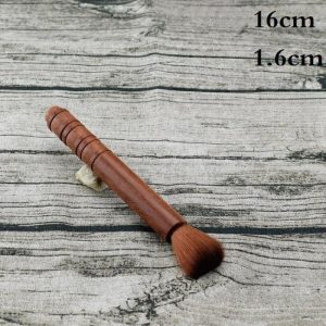 Пензлик чайний середній напівтемний №1