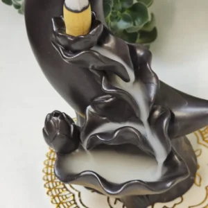 Керамічна підставка водоспад під рідкий дим Місяць №3