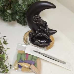 Керамічна підставка водоспад під рідкий дим Місяць №7