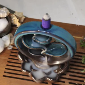 Керамічна підставка водоспад під рідкий дим Коло №7