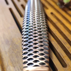 Чайний ніж металевий рибна луска мідний №3