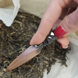 Чайний ніж металевий колос воронений мідний №5