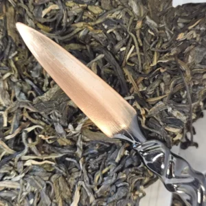 Чайний ніж металевий колос воронений мідний №3