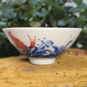 Піала 70мл барвиста з широким верхом №01 від Лу Чжаньюань №4