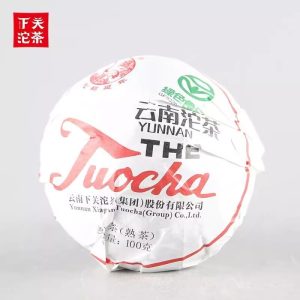 Шу пуер 100г 2023року Сягуань Туоча з Юньнань від Tuocha в коробці №3