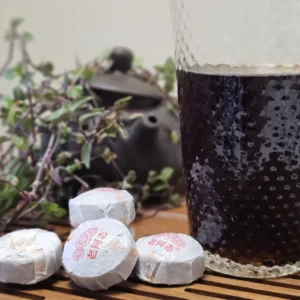 Чай Шу пуер 5г 2017року Старий товариш Цзао Сян Фініковий аромат, ваговий 1кг №4