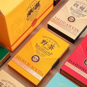 Набір порціонного чаю Чен Мін, у вигляді книги, 8 видів 512грамів№7