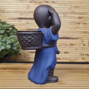 Чайний дух-фільтр – Пісяючий монах, блакитний №6