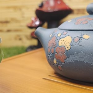 Чайник синьо-зелений Сі Ши 200мл з ісинської глини №3