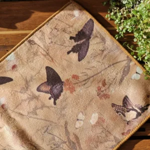 Серветка чайна Політ метеликів, мікрофібра 28х15см №1