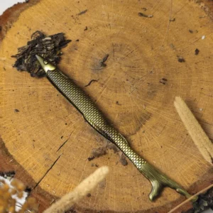 Чайний пінцет Рибка достатку, латунь №6