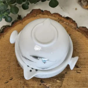 Набір кейс яйце одинокий воїн заварник 120мл та піала 100мл, рибалка №3