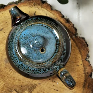 Набір барвисті моменти, чайник 150мл та 4 піали по 40мл, синя коробка №1