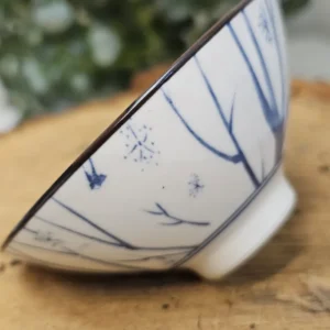 Піала 70мл біло-синя з широким верхом №35 від Лу Чжаньюань №4