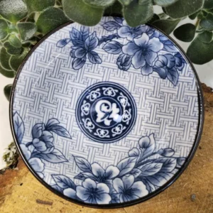 Піала 70мл біло-синя з широким верхом №33 від Лу Чжаньюань №4