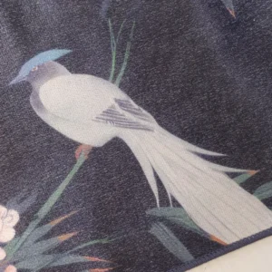 Серветка чайна Птах на гілці, мікрофібра 28х15см №4