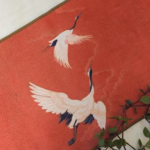 Серветка чайна Танок Лелеки, мікрофібра 28х15см №1