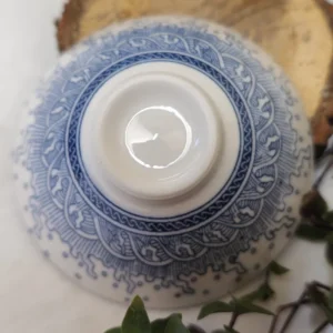 Піала 70мл біло-синя з широким верхом №39 від Лу Чжаньюань №4