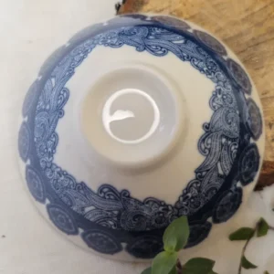 Піала 70мл біло-синя з широким верхом №37 від Лу Чжаньюань №3