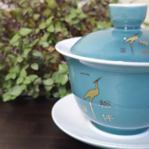 Гайвань фаянсова 175мл бірюзова – погляд лелеки №2