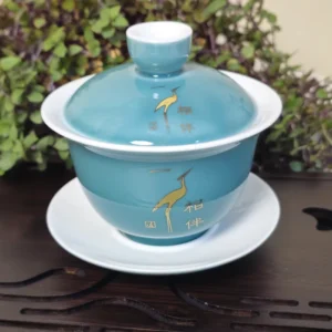 Гайвань фаянсова 175мл бірюзова – погляд лелеки №3