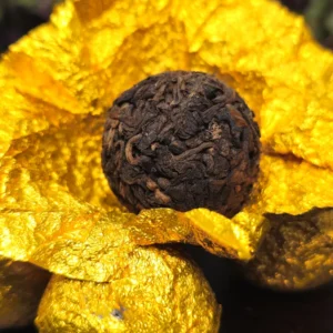 Чай Шу пуер 7г 2020р перлина дракона з Юньнань, поштучно №1