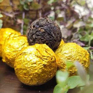 Чай Шу пуер 7г 2020р перлина дракона з Юньнань, поштучно №2