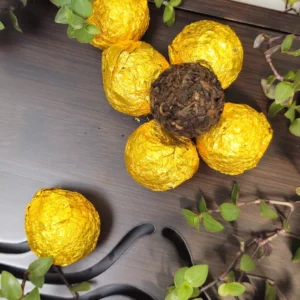 Чай Шу пуер 7г 2020р перлина дракона з Юньнань, поштучно №3