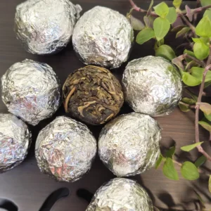 Чай Шен пуер 7г 2018р перлина дракона з Юньнань, поштучно №1