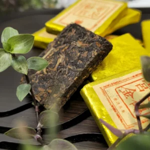 Чай Шу пуер 6г 2025р палацовий Сяо То золота цеглинка, поштучно №1