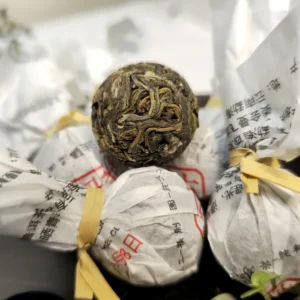 Чай Шен пуер 7г 2020р зі старих дерев, перлина дракона з Юньнань, поштучно №1