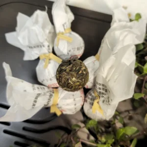 Чай Шен пуер 7г 2020р зі старих дерев, перлина дракона з Юньнань, ваговий 1кг №2