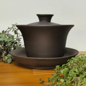 Гайвань 150мл ісинська глина темна шорстка №2