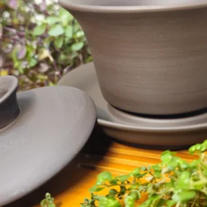 Гайвань 150мл ісинська глина темна шорстка №6