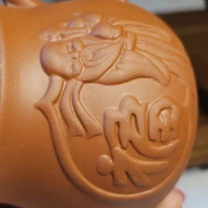 Чайний заварник самотній воїн монах світлий 250мл з піалою №6