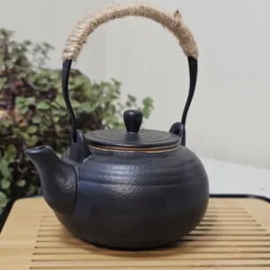 Набір квадрат чайник 225мл та 4 піали по 40мл капучіновий №8