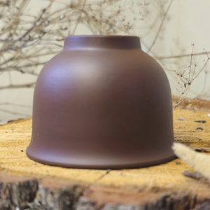 Піала Ісинська глина 100мл шоколадна, кубок №3