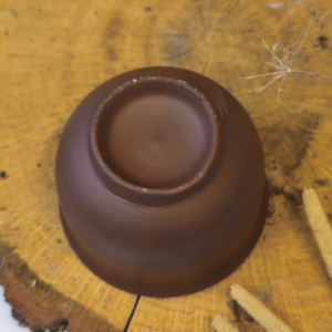 Піала Ісинська глина 100мл шоколадна, кубок №2