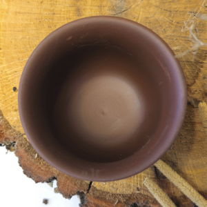 Піала Ісинська глина 100мл шоколадна, кубок №1