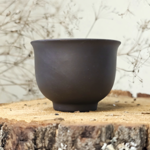 Піала Ісинська глина 100мл темна, кубок №2