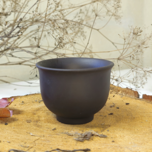 Піала Ісинська глина 100мл темна, кубок №5