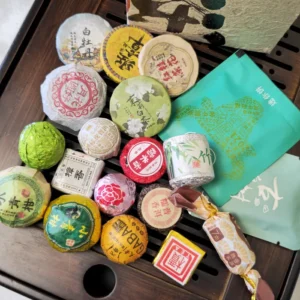 Подарунковий чайний набір 170г Імператорська дегустація в крафтовій коробці №6