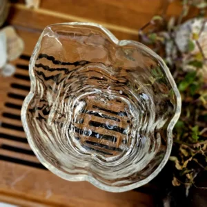 Чахай скляний 250мл велика квітка №2