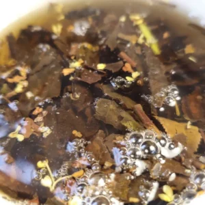 Чай Да Хун Пао з квітами османтуса 2025року, ваговий №2