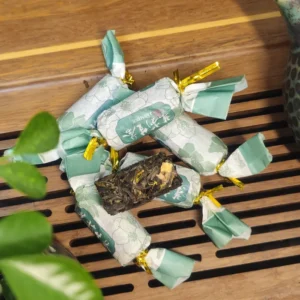 Чай Шен пуер 7г 2025р Чайна цукерка в квітках жасміну від Ле Сінсян з Юньнань №5, ваговий 1кг №3