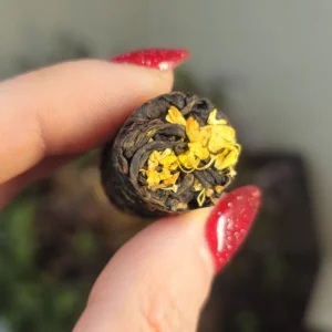 Чай Дянь хун 7г 2025р Чайна цукерка в квітах османтуса від Ле Сінсян з Юньнань №3, ваговий 1кг №2