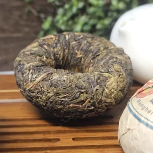 Чай Шен пуер 100г 2009р ТуоЧа з Менхай від Да І №2