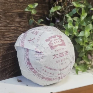 Чай Шу пуер 100г 2010р партія 001 ТуоЧа з Менхай від Да І №1